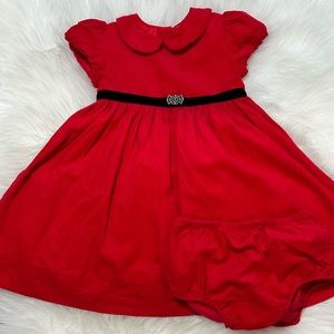Ralph Lauren Red Corduroy dress